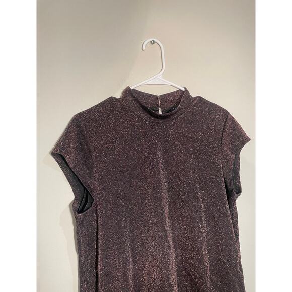 NWT‎ EverEve Sanctuary Shimmer and Shine Top in Rose Gold - Picture 3 of 12